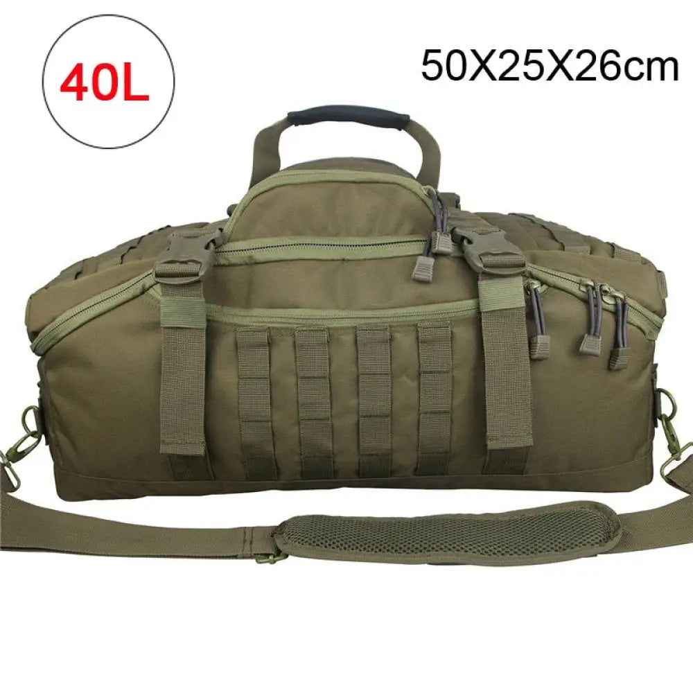 Mochila Tática Militar para Viagem ou Acampamento com 40L - 60L - 80L