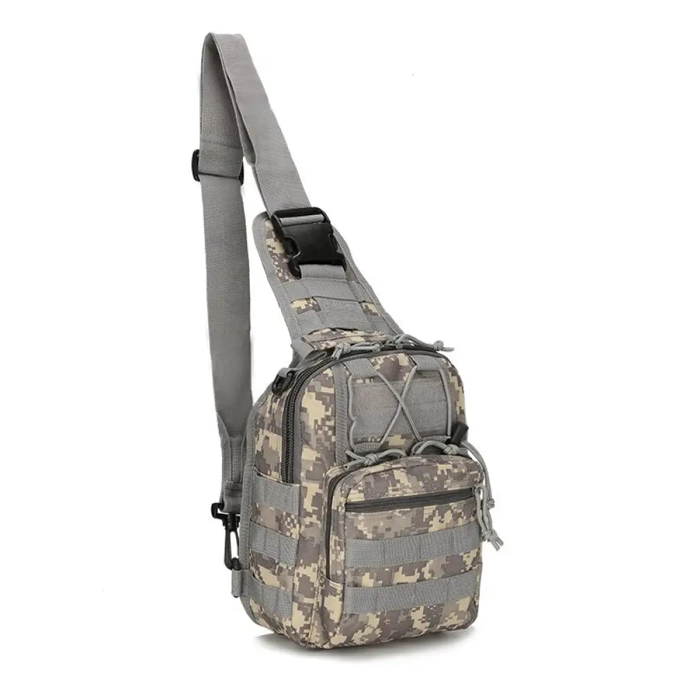 Mochila Transversal de Ombro/ Peito Tática - Esportiva