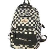 Mochila/Bolsa Escolar Feminina Xadrez