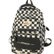 Mochila/Bolsa Escolar Feminina Xadrez