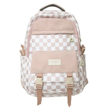 Mochila/Bolsa Escolar Feminina Xadrez