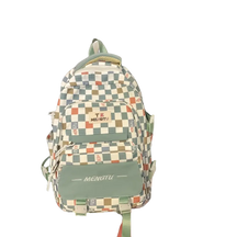 Mochila/Bolsa Escolar Feminina Xadrez