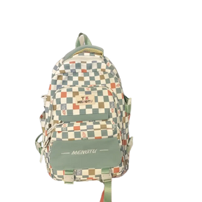 Mochila/Bolsa Escolar Feminina Xadrez